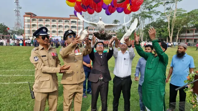 যথাযোগ্য মর্যাদায় মহান     স্বাধীনতা দিবস পালিত