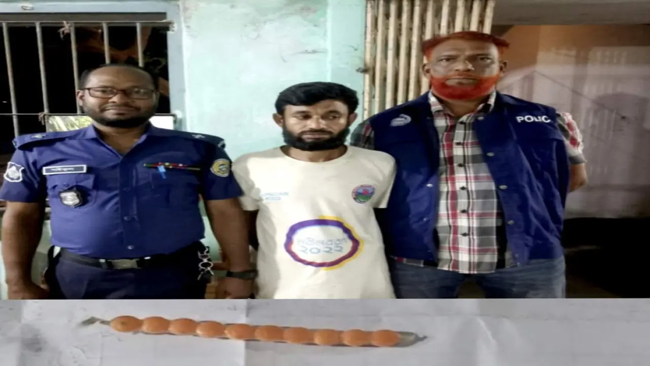বামনায় ১০ পিস ইয়াবাসহ মাদক ব্যবসায়ী গ্রেপ্তার