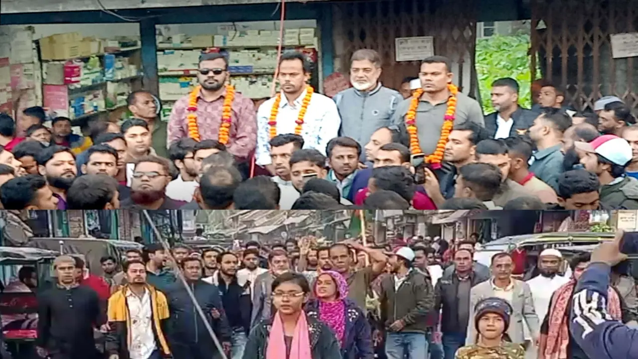 বামনায় স্বেচ্ছাসেবক দলের পূর্ণাঙ্গ কমিটি ঘোষণা ও আনন্দ মিছিল