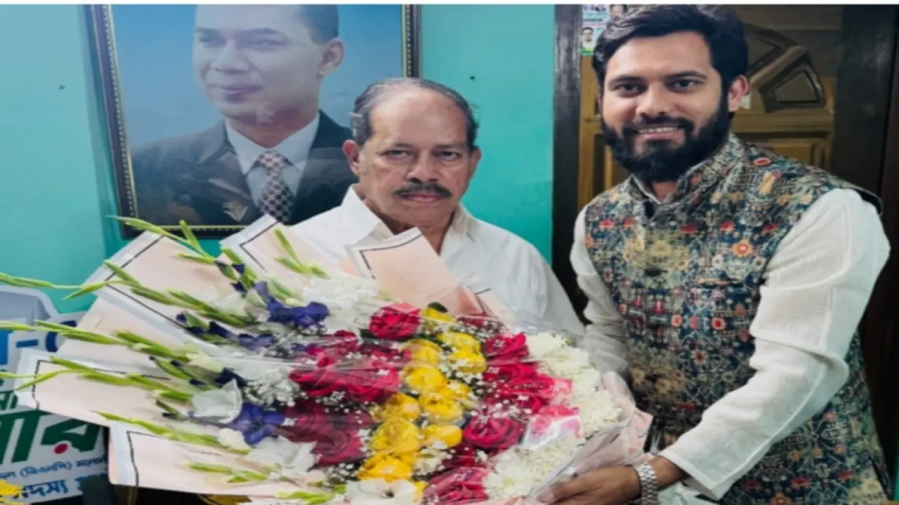 বরিশাল-৫ (সদর) আসনে ধানের শীষের জয়ে  ছাত্রদলের যুগ্ম সাধারণ সম্পাদক  সাকিবের  শুভেচ্ছা