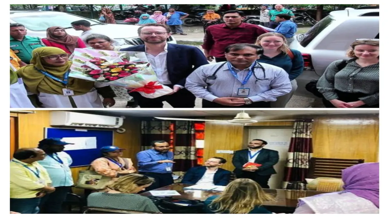 বরিশাল সফরে ব্রিটিশ ডেপুটি হাইকমিশনার জেমস গোল্ডম্যানের বার্তা: সুশাসন শুরু হয় প্রাথমিক শিক্ষা থেকে