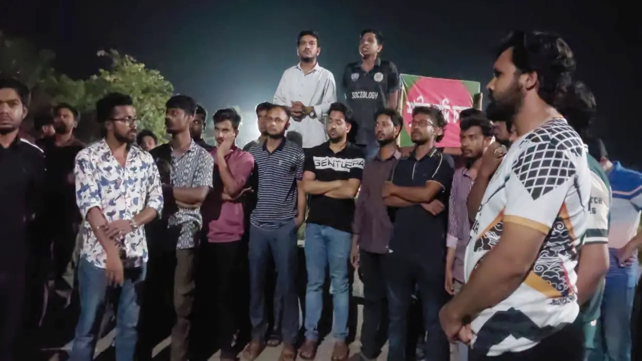 চট্টগ্রাম সিটি কলেজে সাধারণ শিক্ষার্থী ও ছাত্রদলের নেতাকর্মীদের উপর প্রতিবাদে গোবিপ্রবি ছাত্রদলের বিক্ষোভ