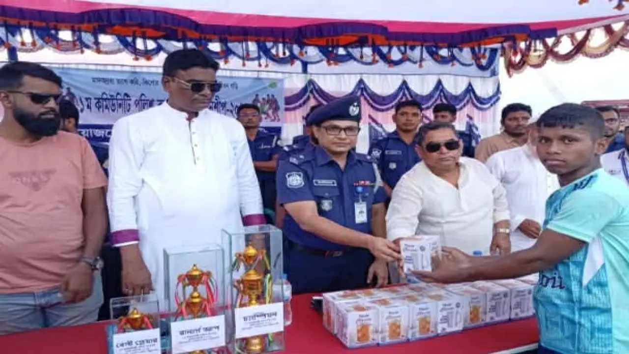 গলাচিপায় প্রথম কমিউনিটি পুলিশ কাবাডি প্রতিযোগিতা