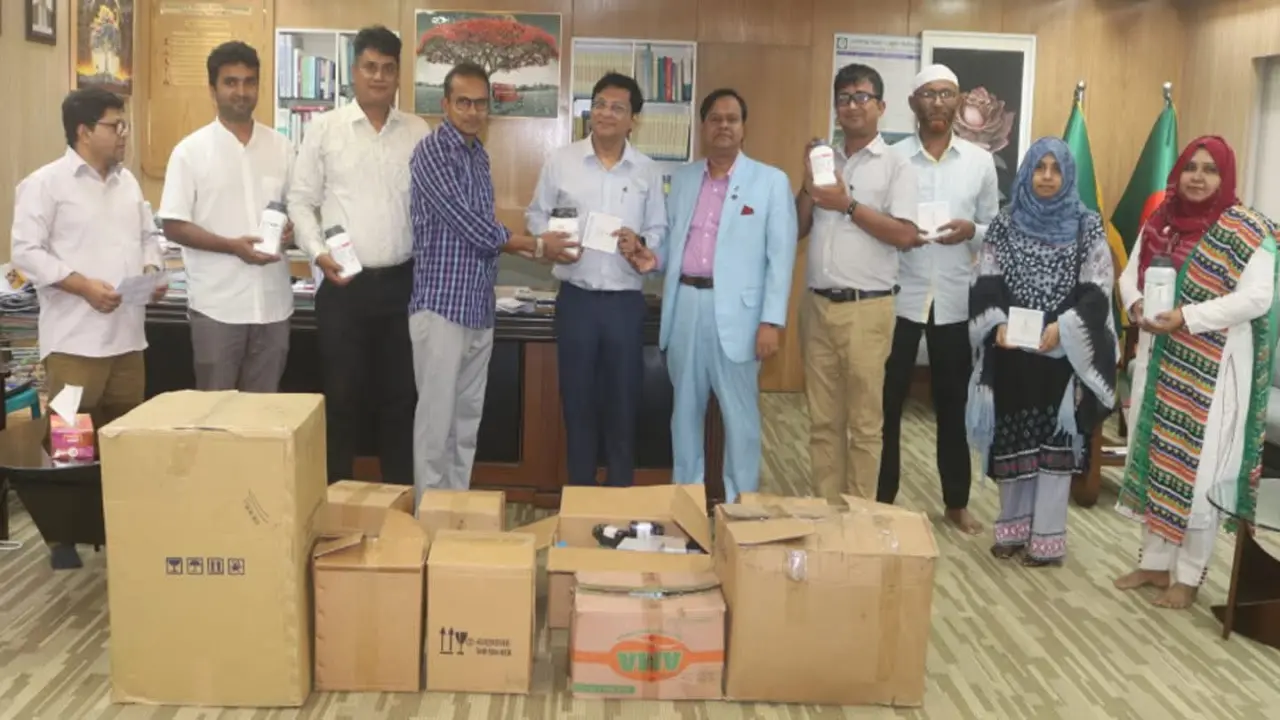 গোবিপ্রবিতে ৯ বিভাগে কেমিক্যাল সরবরাহ, মেডিকেল সেন্টারে নতুন সরঞ্জাম সংযোজন