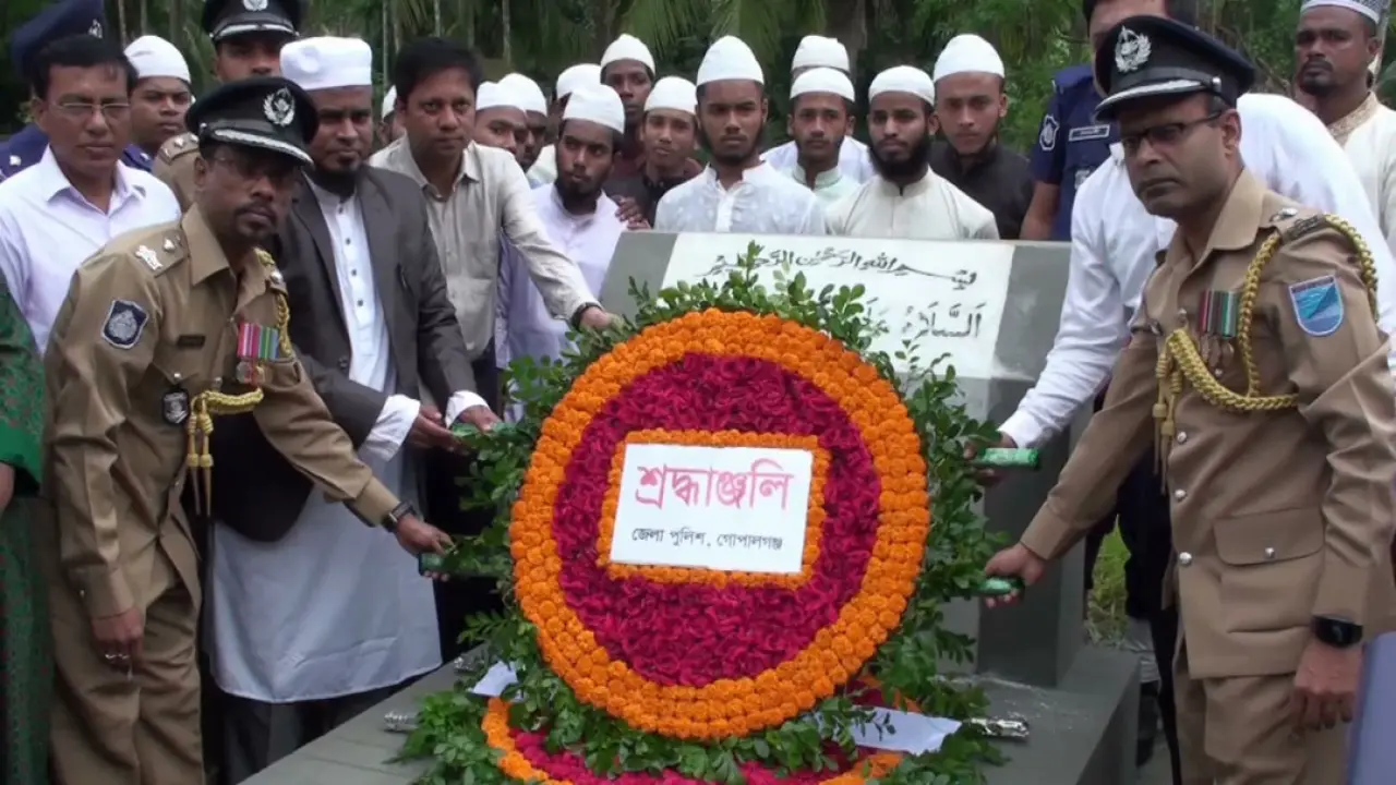 গোপালগঞ্জে নানা আয়োজনে গনঅভ্যুথ্থান দিবস পালিত