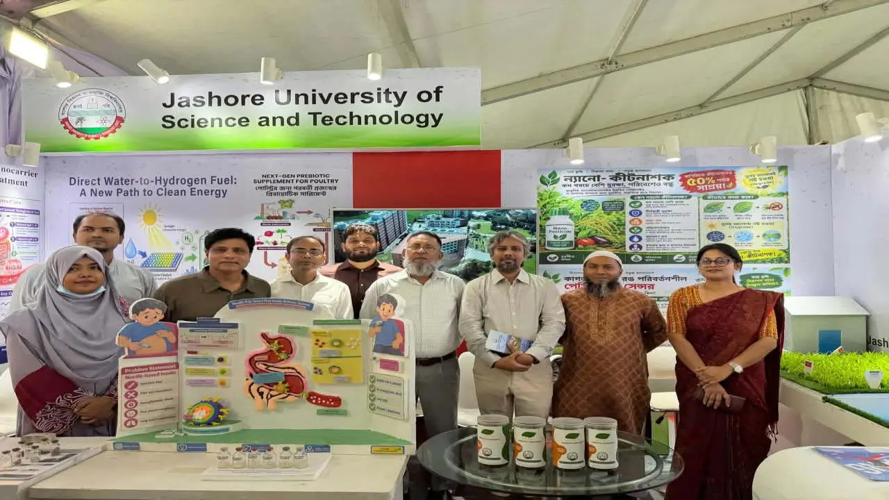 ইনোভেশন ফেয়ারে যবিপ্রবির পাঁচ উদ্ভাবন, নজর কাড়ছে গবেষকদের