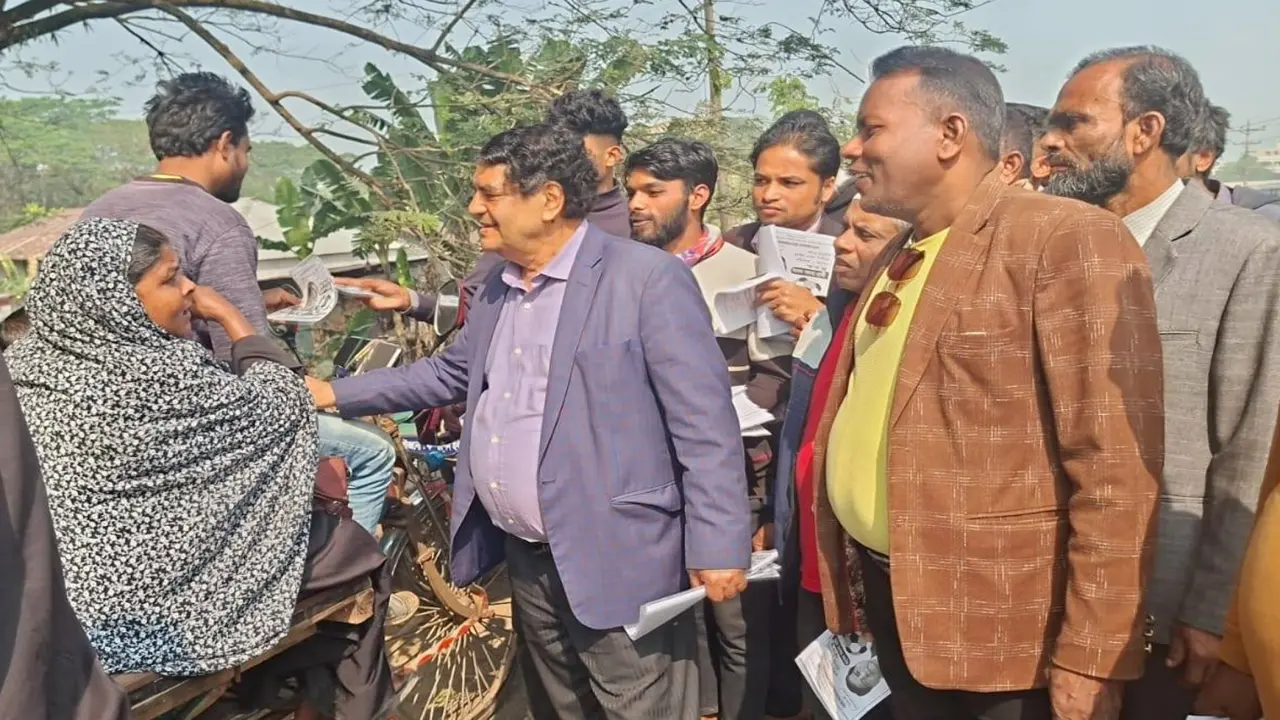 জনগণ কোন সন্ত্রাসী  চাঁদাবাজদের দেখতে  চায় না   -স্বতন্ত্র প্রার্থী সোবহান