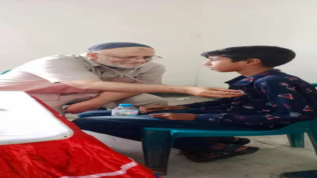 জুলাই শহীদ জাবির-আল আমিন স্মৃতি সংসদের উদ্যোগে ফ্রী মেডিকেল ক্যাম্পের উদ্বোধন করেন ডাঃ মসলেহ উদ্দিন ফরিদ