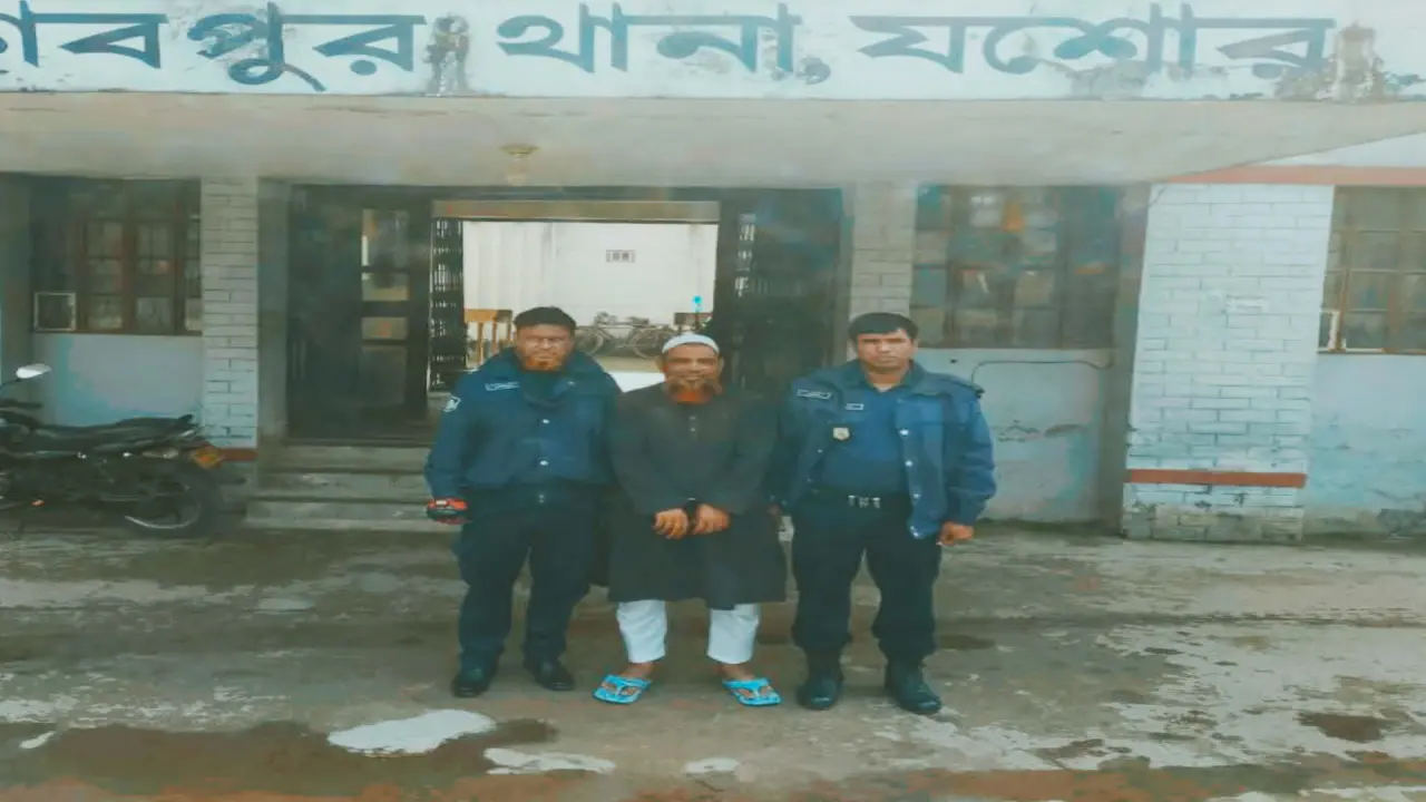 কেশবপুরে  যুবলীগের সাবেক সভাপতি শাহাদাৎ হোসেন আটক।