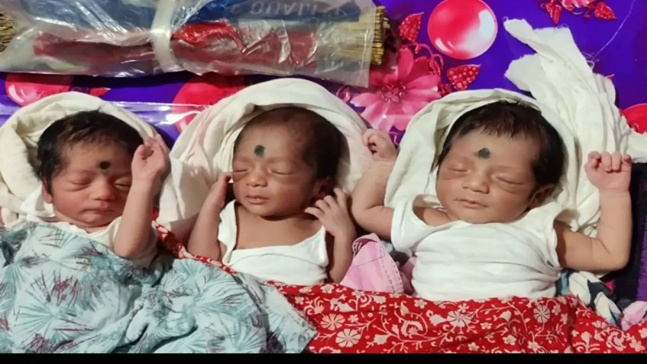 কলাপাড়ায় এক জননীর তিন সন্তান প্রসব