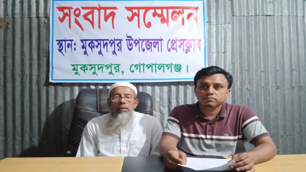 মুকসুদপুরে ব্যক্তিগত কারণ দেখিয়ে পৌর আ.লীগের দুই নেতার পদত্যাগ