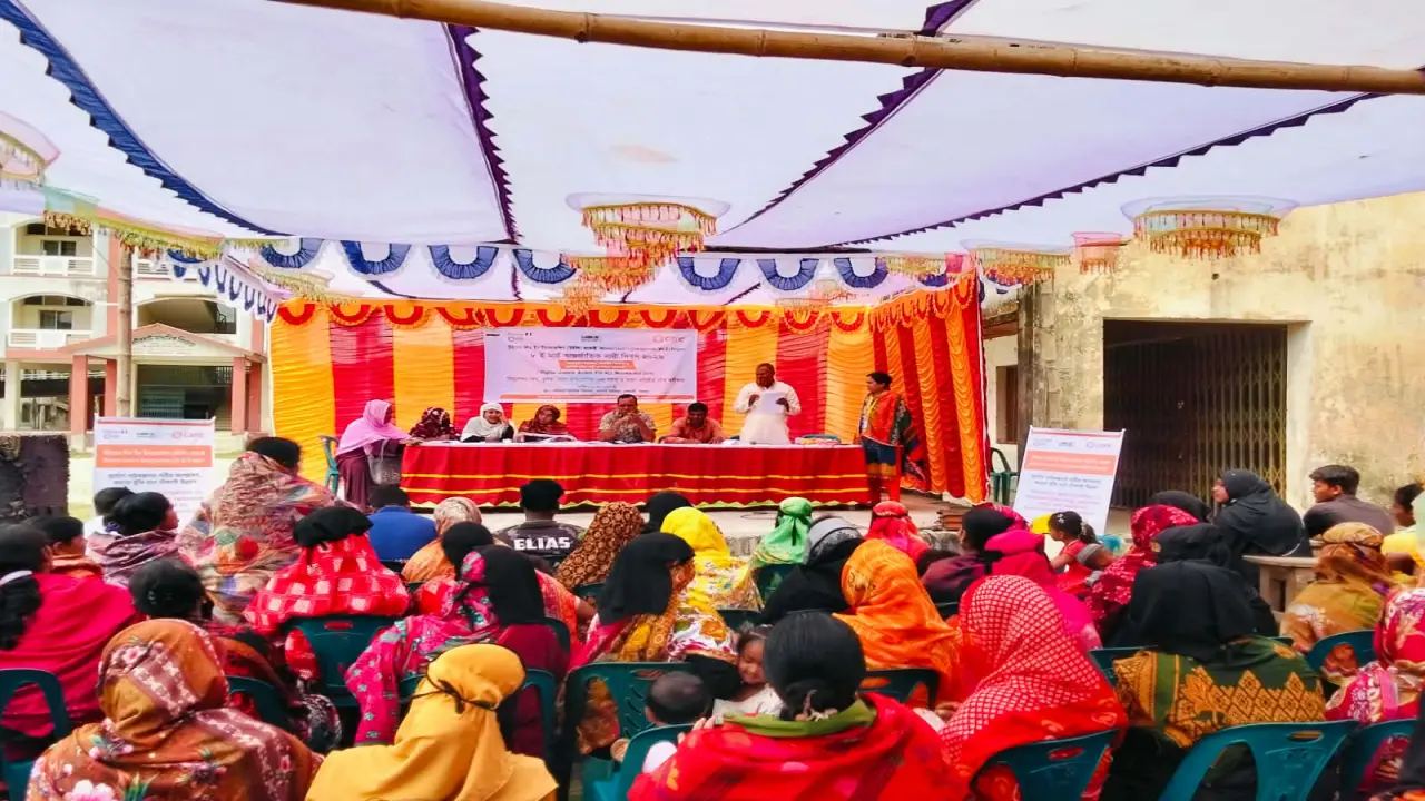 নারী দিবসে নারীর প্রতি সহিংসতা প্রতিরোধে অঙ্গীকার করলেন পুরুষরা