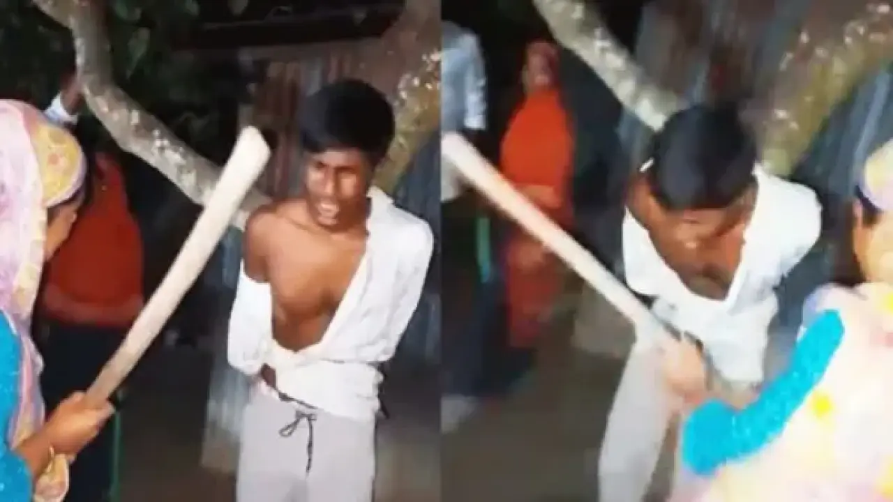 পীরগঞ্জে জামায়াত নেতার মেয়ের সঙ্গে প্রেমে সম্পর্ক কিশোরকে গাছের বেঁধে মারধর