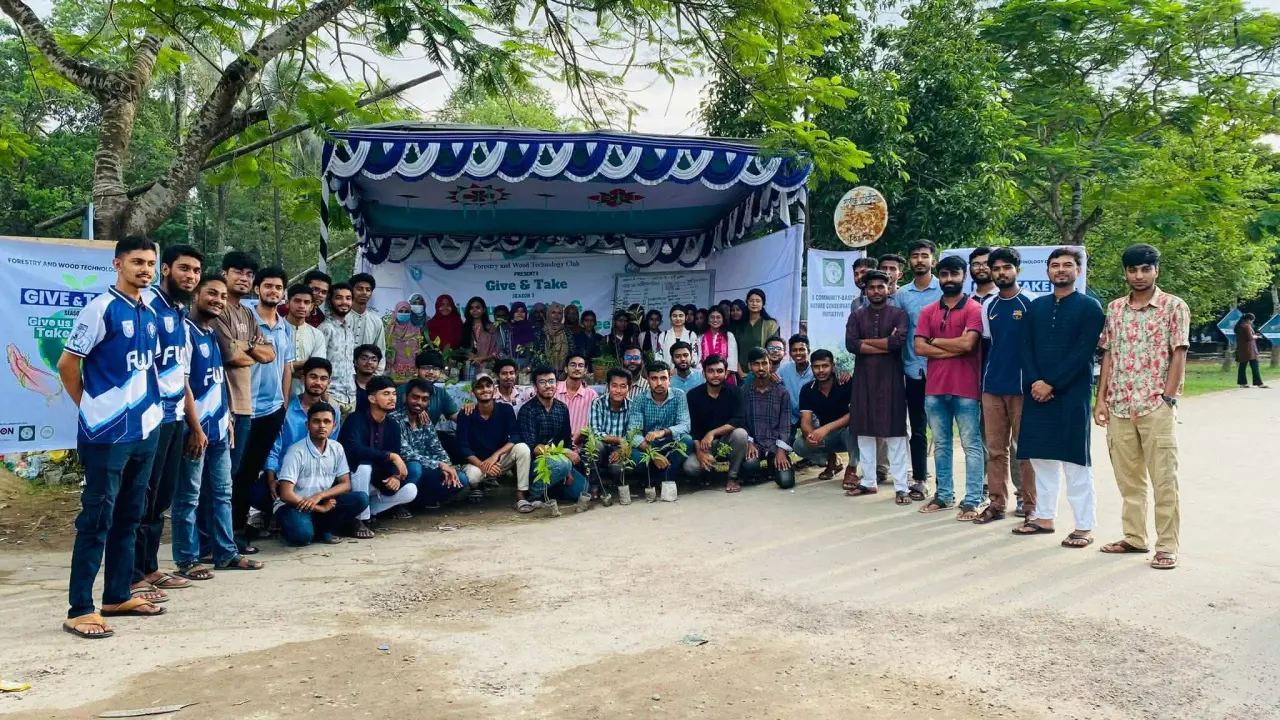 প্রকৃতি সংরক্ষণে শিক্ষার্থীদের দের উদ্যোগ: খুবিতে ফউটেক ক্লাবের অগ্রযাত্রা