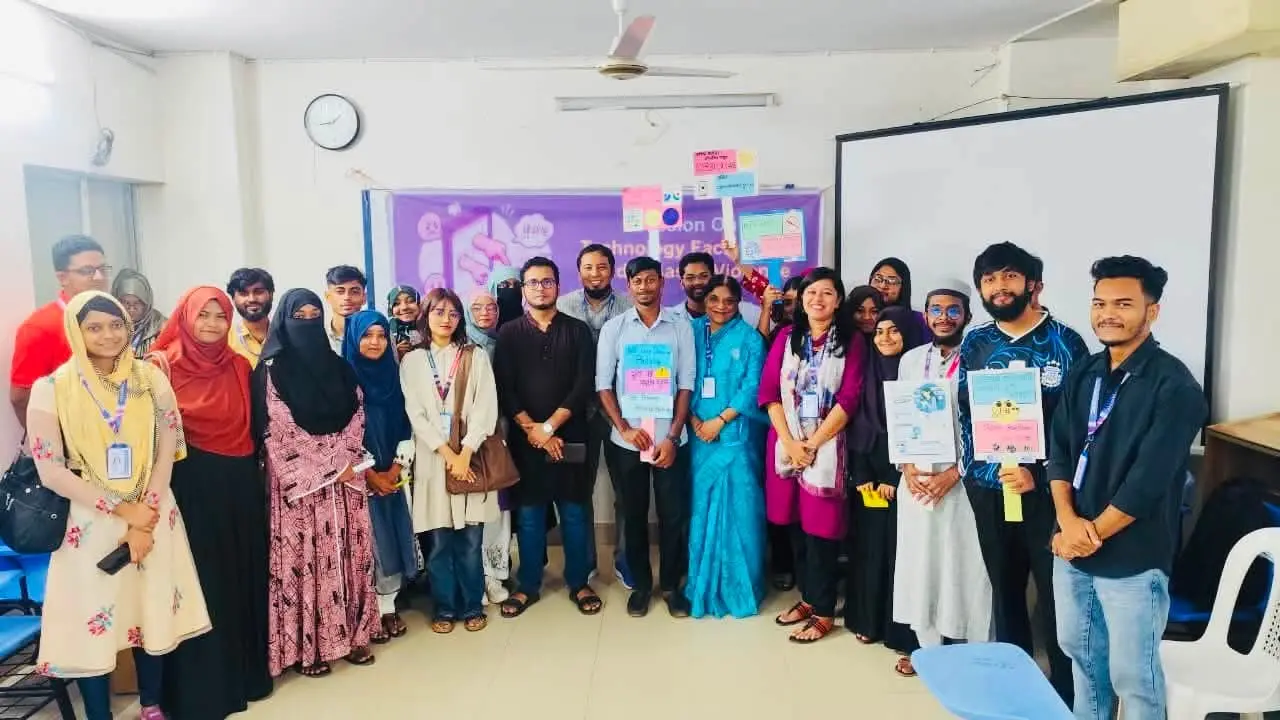 প্রযুক্তিনির্ভর লিঙ্গভিত্তিক সহিংসতা প্রতিরোধে বরিশালে বিশ্ববিদ্যালয়ভিত্তিক সচেতনতামূলক ক্যাম্প