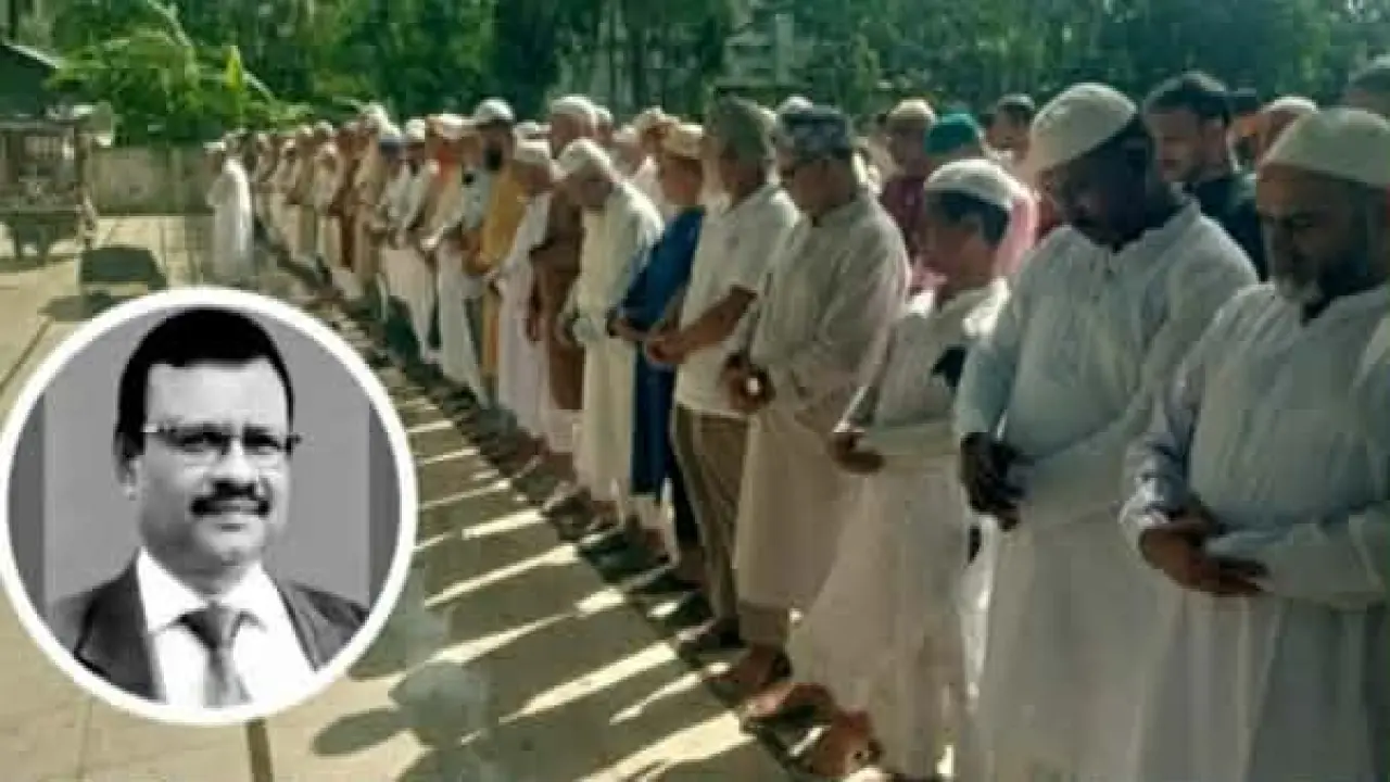 সাংবাদিক জাকির মাহমুদ সেলিমের ৩ দফায় জানাজা শেষে দাফন সম্পন্ন