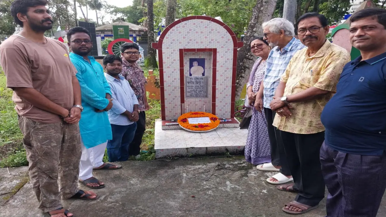 সাংবাদিক মিন্টু বসুর ৮ম মৃত্যুবার্ষিকী পালন