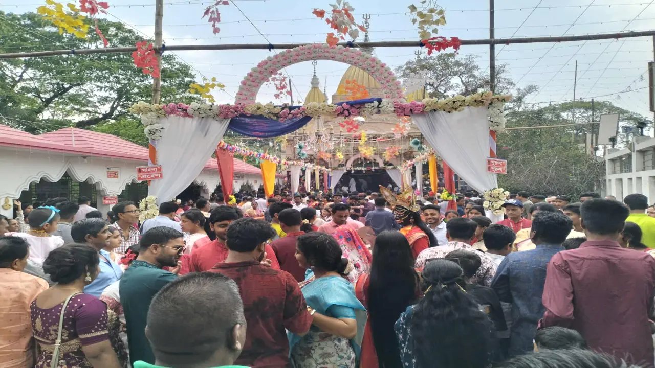 সাড়ে চারশ’ বছরের পুরনো বার্থী  তাঁরা মন্দিরের বাৎসরিক পূজা  সমাপ্ত