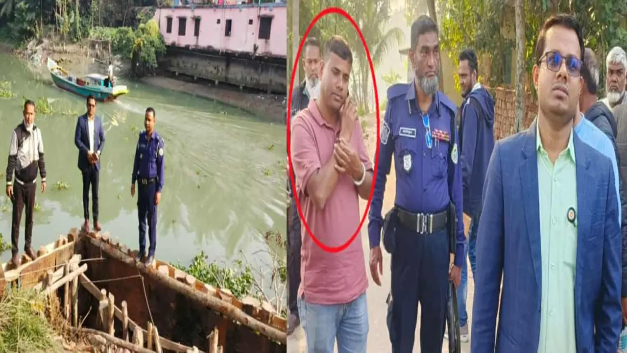 সরকারি খাল দখল করায় জেল-জরিমানা