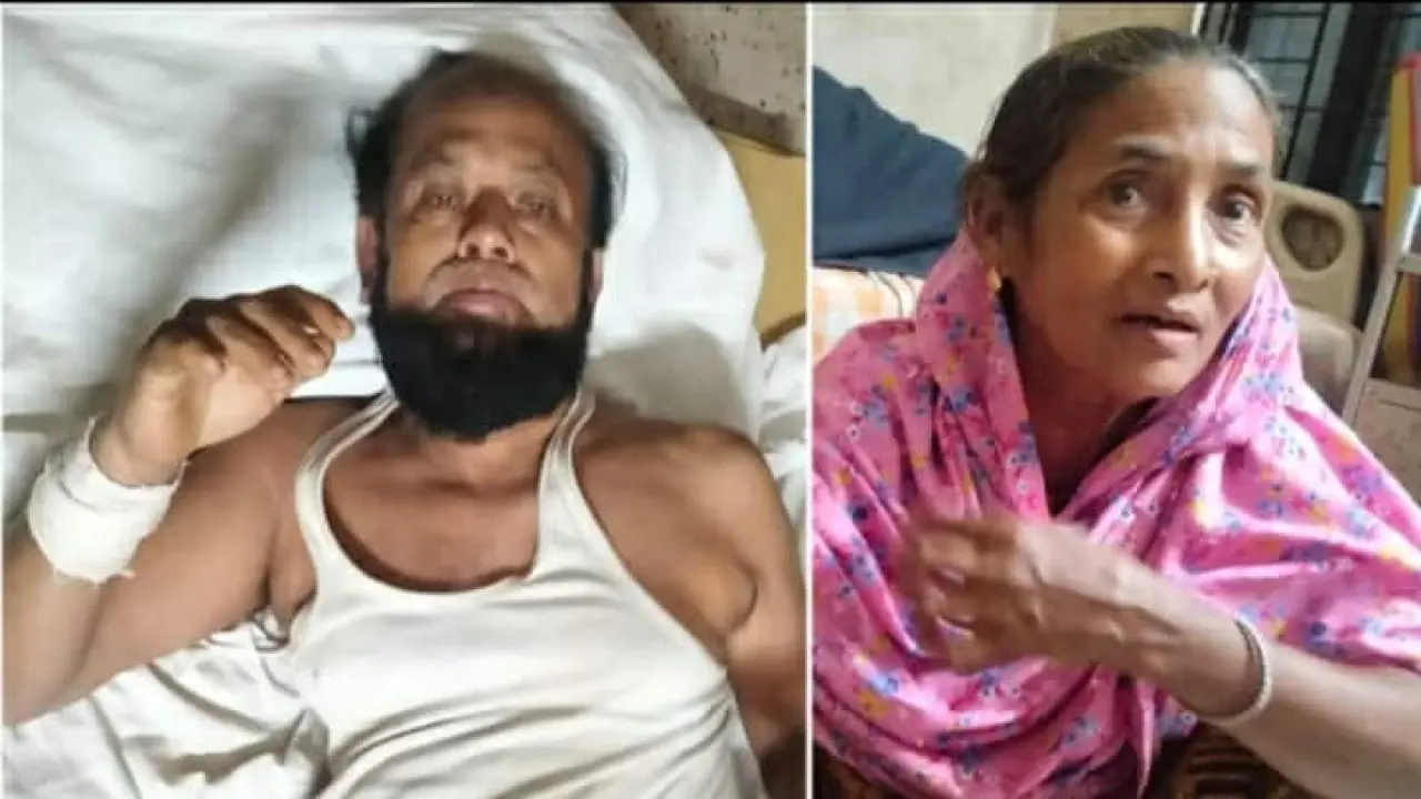 স্বামী-স্ত্রীকে হাতুরি পেটার অভিযোগ