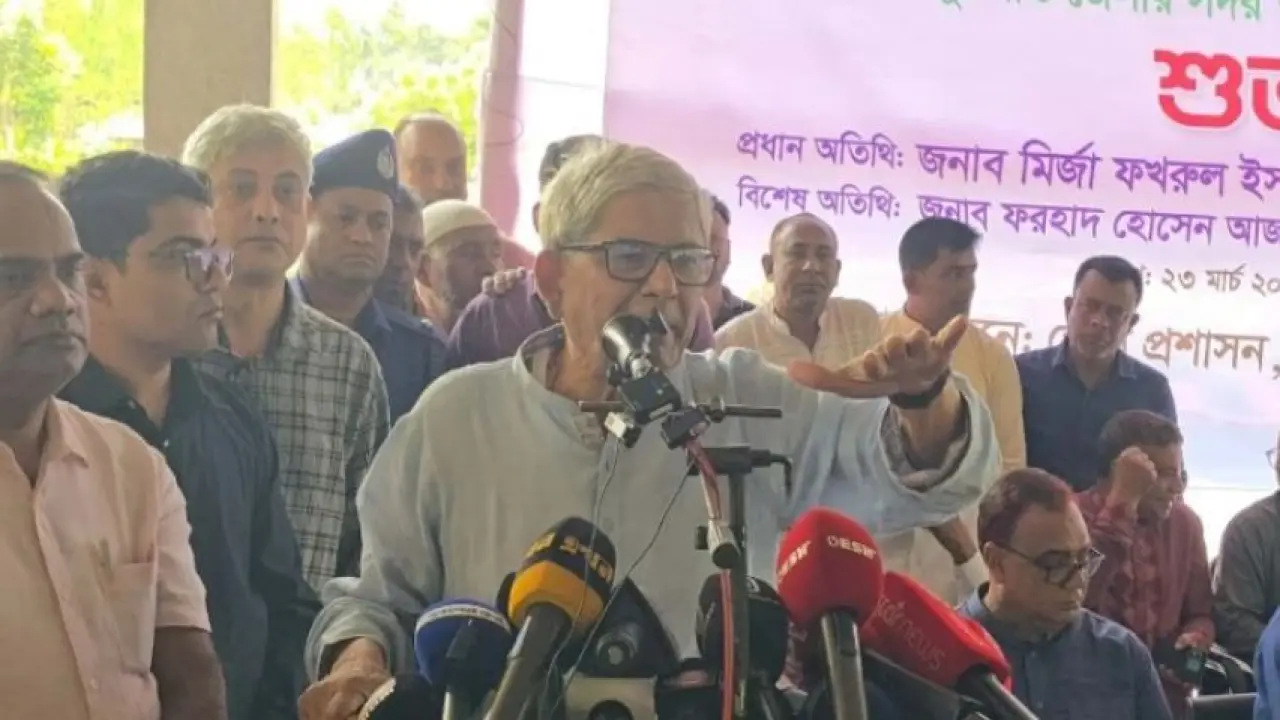 তেলের দাম বাড়লে জিনিসপত্রের দাম বাড়বে : পল্লী উন্নয়ন ও সমবায় মন্ত্রী মির্জা ফখরুল