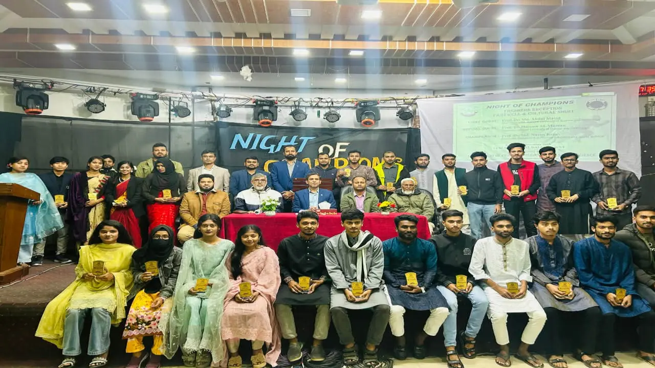 যবিপ্রবির শারিরীক শিক্ষা ও ক্রীড়া বিজ্ঞান বিভাগের নবীনবরণ ও বিদায় সংবর্ধনা অনুষ্ঠিত