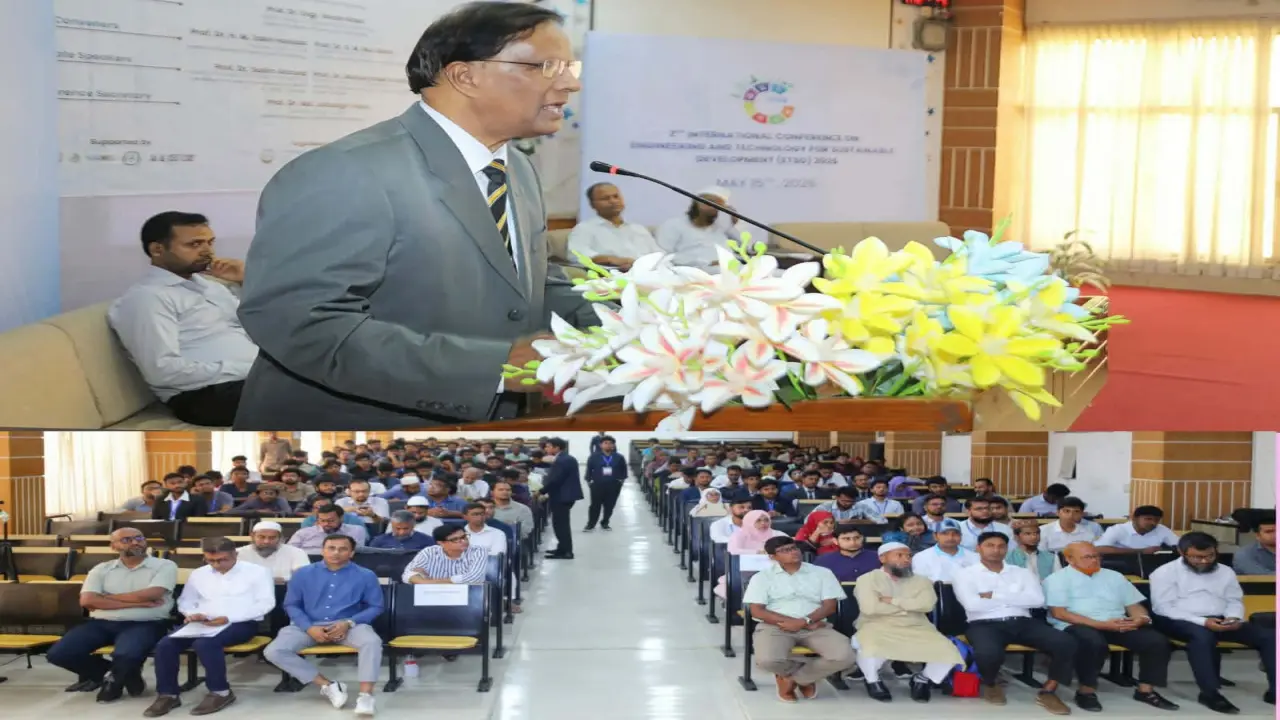 যবিপ্রবিতে আন্তর্জাতিক কনফারেন্স অনুষ্ঠিত    গবেষণা ও উদ্ভাবনই টেকসই উন্নয়নের চাবিকাঠি: যবিপ্রবি উপাচার্য