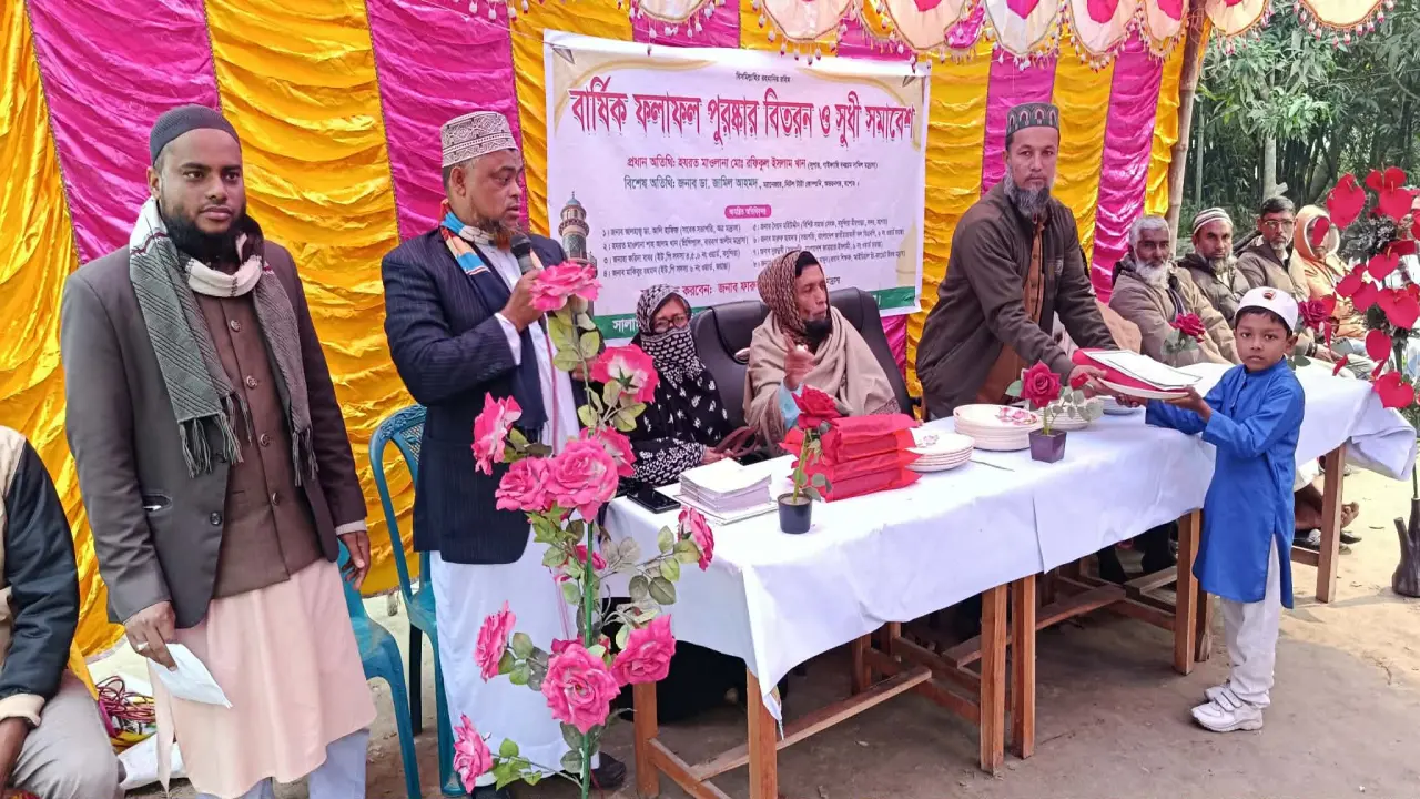 যশোরে জয়ান্তা ইবতেদায়ী মাদ্রাসার বার্ষিক পরীক্ষার ফল প্রকাশ ও পুরস্কার বিতরণী অনুষ্ঠিত
