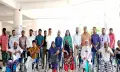 বামনায় সমাজসেবা কার্যালয়ের উদ্যোগে ১৪ অসহায় ও প্রতিবন্ধীর