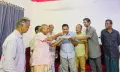 বরিশাল জেলা পূজা পরিষদে পদ পাওয়ায় সাংবাদিক সঞ্জয় গুহ'র সাথে বিভিন্ন মন্দির কমিটির শুভেচ্ছা বিনিময়।