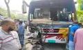 বরিশালে   বাস-মাইক্রোবাসের  সংঘর্ষে নিহত-২
