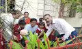 বরিশালের ১৬শ প্রাথমিক বিদ্যালয়ে ৪,৭৫২ গাছের চারা রোপণ