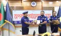 বরিশালের মেহেন্দিগঞ্জ থানা জেলার শ্রেষ্ঠ থানা মনোনীত, ওসি মমিন উদ্দিনকে সম্মাননা প্রদান।