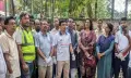 হাসপাতালে পরিচ্ছন্নতা অভিযান