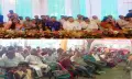 কেশবপুরের মাগুরাডাঙ্গা ত্রিপল্লী মন্দিরে দুর্গোৎসবের মহানবমীতে বস্ত্র বিতরণ।