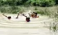 খাল সাঁতরে ভিজে স্কুলে আসার আগ্রহ হারাচ্ছে চরকারফারমার শিশুরা
