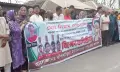 মুকসুদপুরে সিয়াম মোল্লার হত্যাকারীদের ফাঁসির দাবিতে মানববন্ধন ও বিক্ষোভ মিছিল
