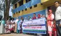 নিয়োগবিধি দ্রুত বাস্তবায়নের দাবিতে বরগুনার বামনায় পরিবার পরিকল্পনা কর্মীদের কর্মবিরতি পালন
